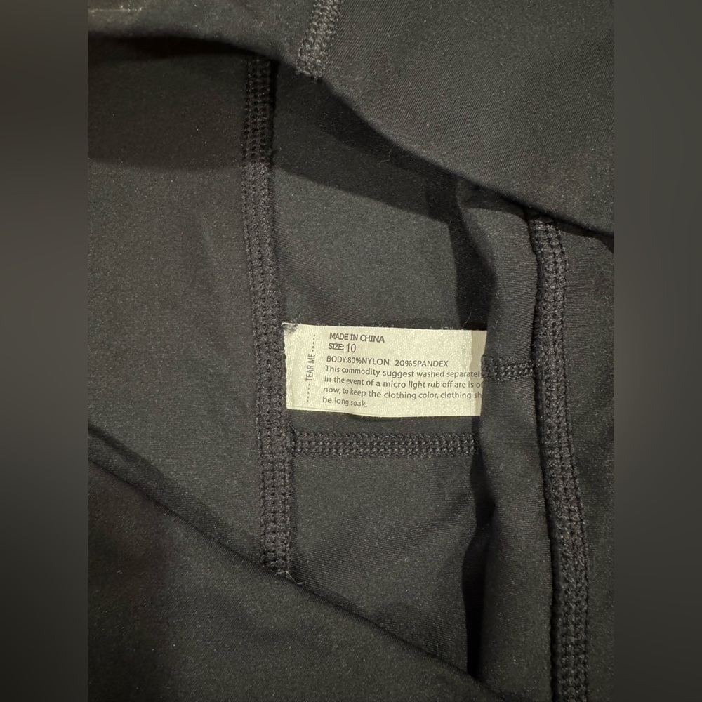 lululemon athletica Kids Black Leggings - Picture 3 of 3
